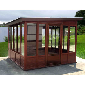 Studio 31 10.5 Ft. W x 10.5 Ft. D Wood Wall-Mounted Gazebo