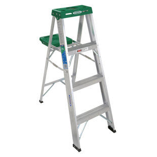 werner aluminum step stool