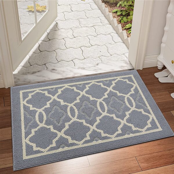Door Mat Floor Mat Rug Home Office Indoor Outdoor Doormat PVC Nonslip Pad Carpet 