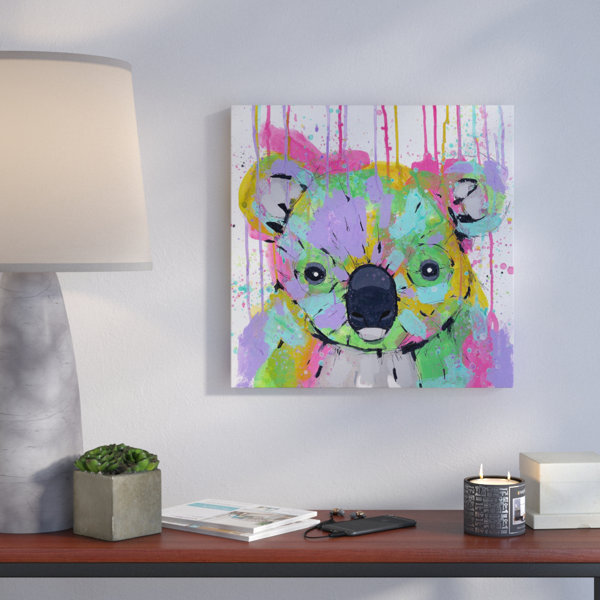 Brayden Studio Panda Colors By Ric Stultz Painting Print On
