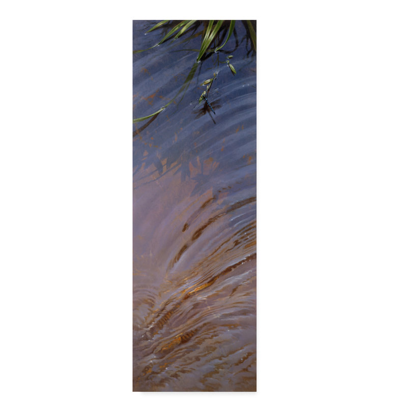 World Menagerie Water Ripples Acrylic Painting Print On Wrapped