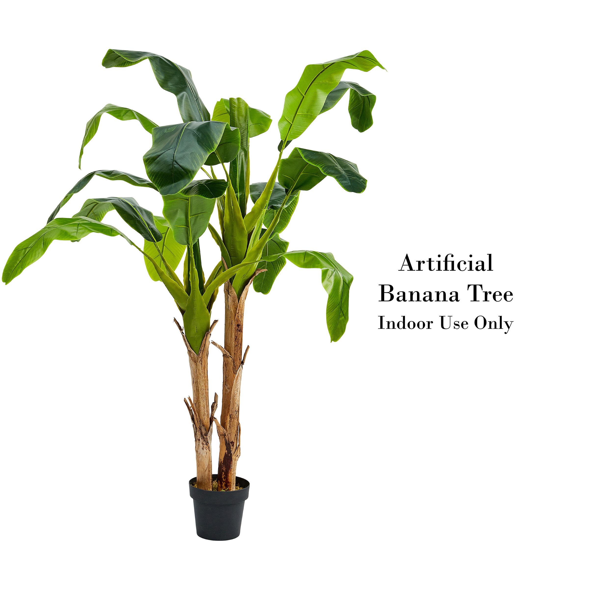 Pure Garden Artificial Banana Leaf Tree In Pot Reviews Wayfair