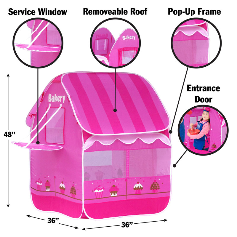 Gigatent My First Bakery Pop Up Play Tent Reviews Wayfair
