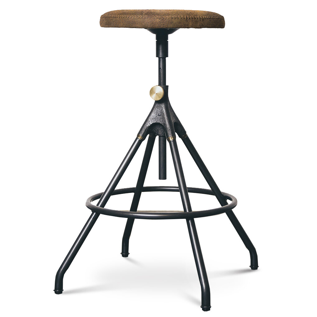 stool with caster wheels