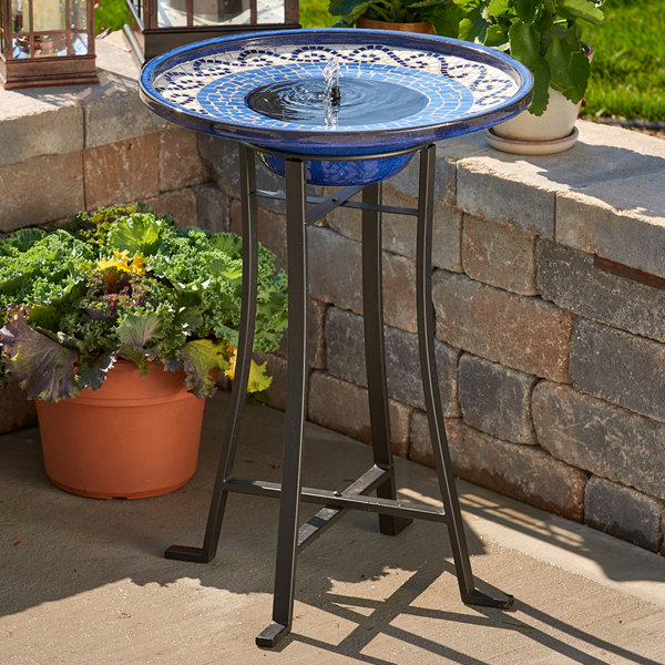 Solar Birdbath Bubble Wayfair