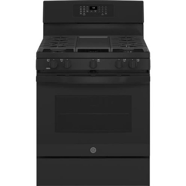 GE Appliances 30" 5 cu. ft. Freestanding Gas Range with No ...