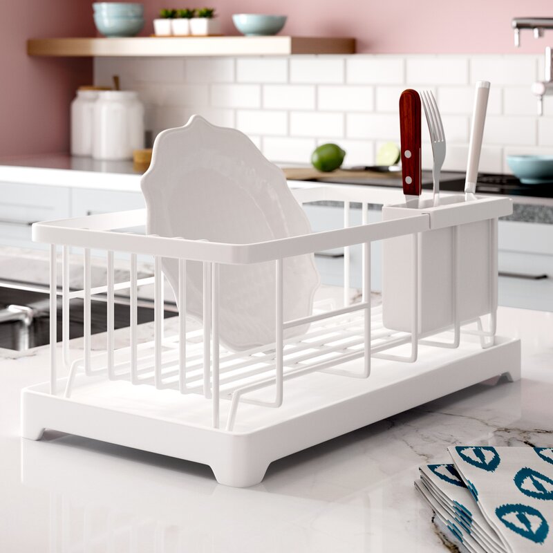 Rebrilliant Espinal Stainless Steel Countertop Dish Rack Reviews