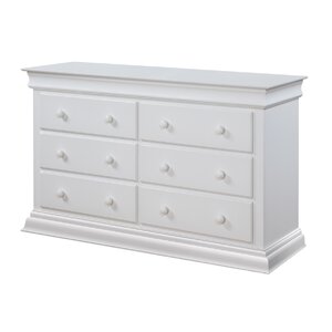 Universal 6 Drawer Double Dresser