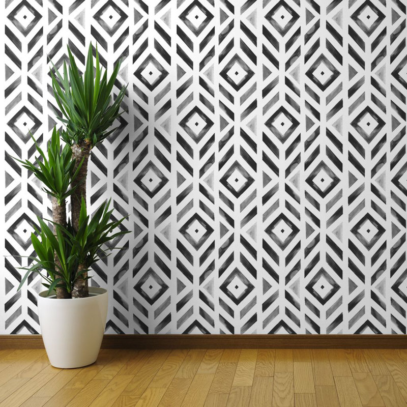 Wrought Studio Cesar 27 L X 24 W Wallpaper Roll Wayfair