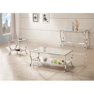 Anndale 3 Piece Coffee Table Set by Willa Arlo Interiors Spacial Price