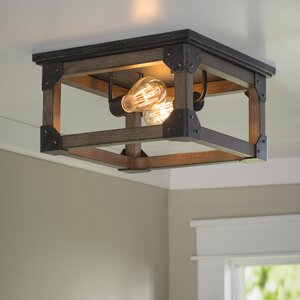 Cheyanne 2-Light Ceiling Flush Mount