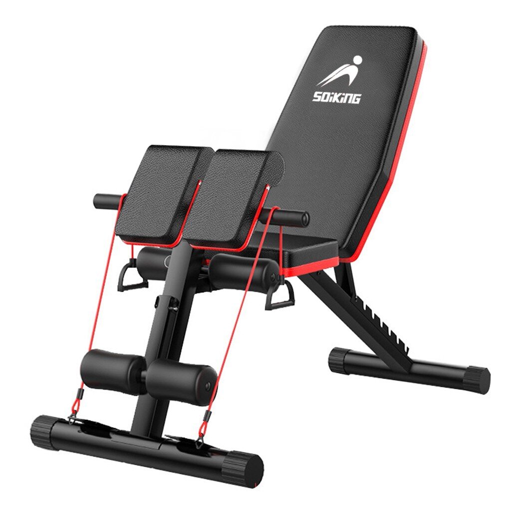 Details about   AB Weight Bench Sit Up Adjustable Extension Roman Chair Back Exercise Workout