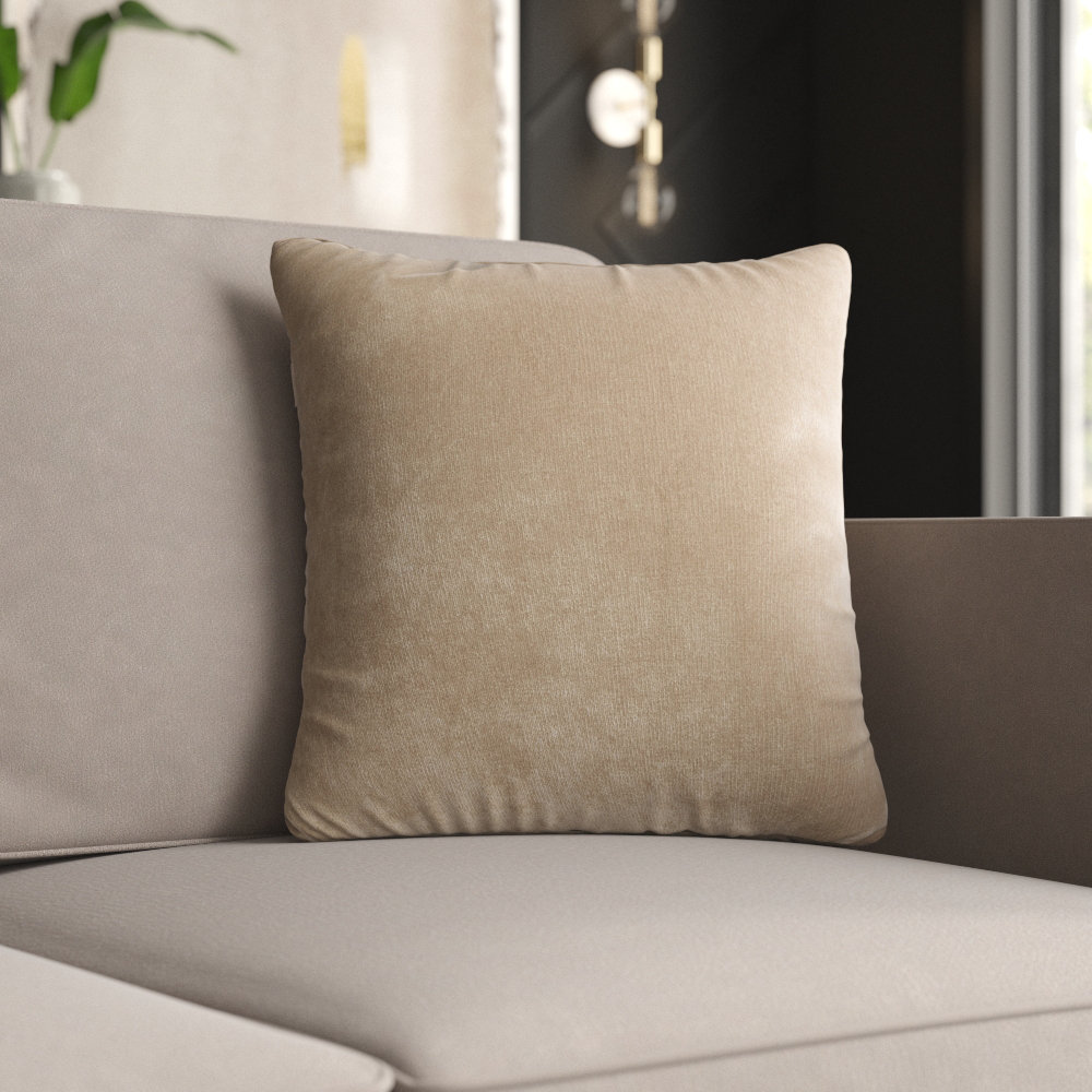 beige decorative pillows