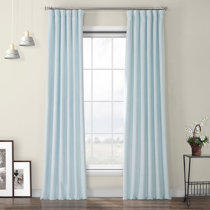 curtains blue