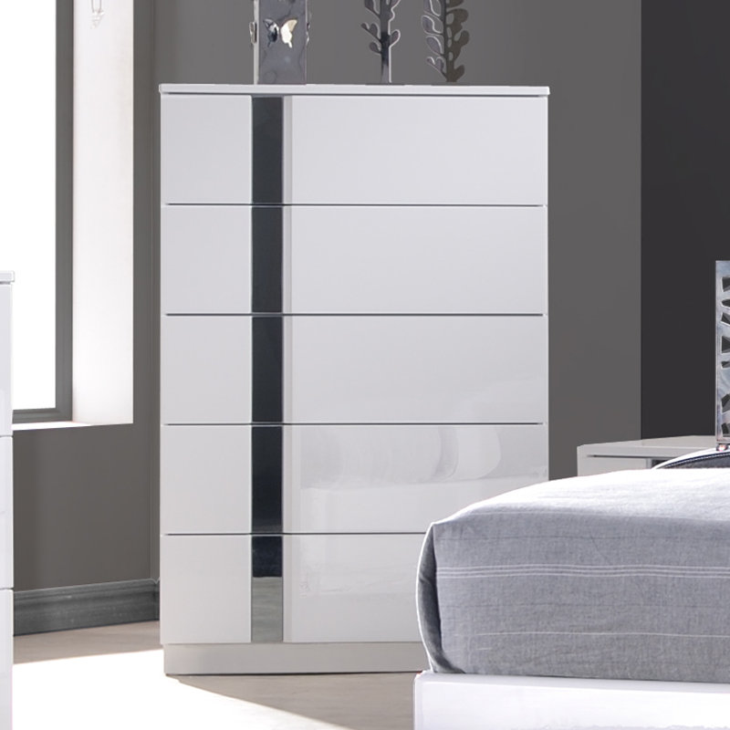 Wade Logan Lisbeth 5 Drawer Chest Reviews Wayfair