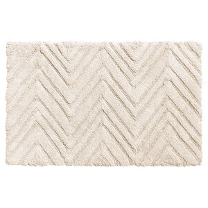 Eldridge Chevron Weave 100% Cotton Bath Mat