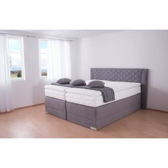 Breckle Boxspringbett Saturn Mit Topper Bewertungen Wayfair De