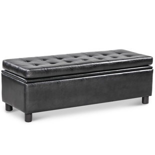 Go to store & view more images Alcott Hill Randel Upholstered Storage Bench