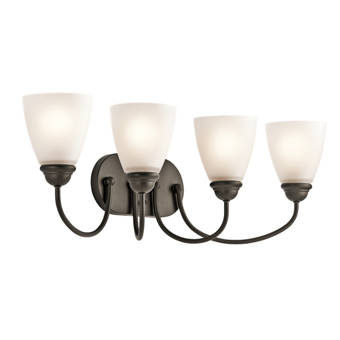 Latitude Run Maynardville 4 Light Dimmable Vanity Light Wayfair