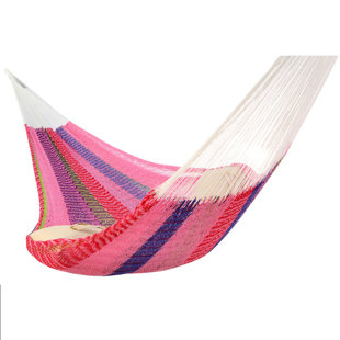 Go to store & view more images Lisa Double Tree Slim Cotton Hammock by Freeport Park
