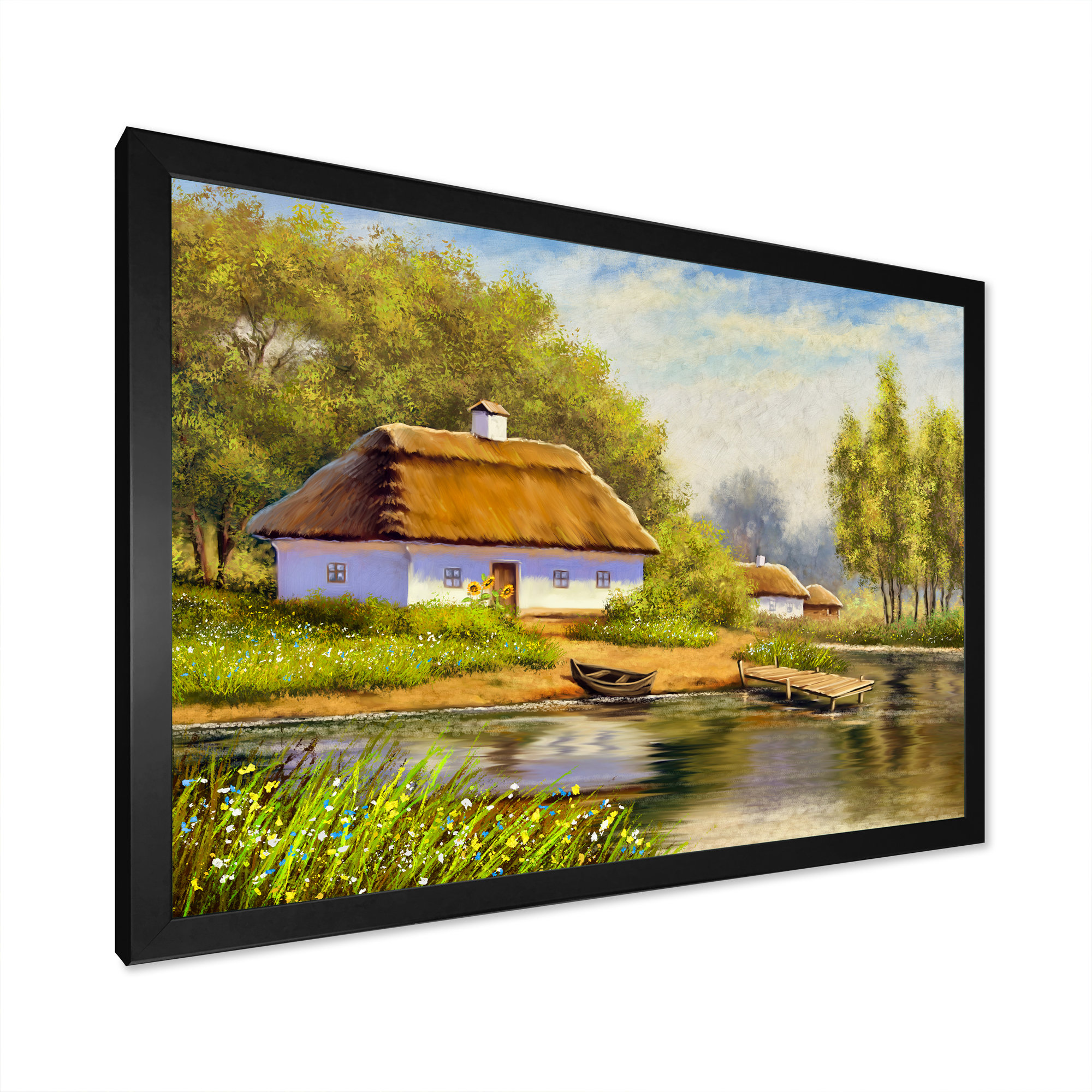 August Grove® Rural House In The Countryside VI on Wayfair