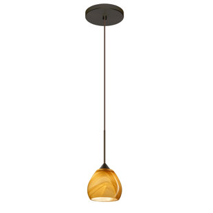 Go to store & view more images Tay Tay 1 Integrated Bulb Mini Pendant by Besa Lighting