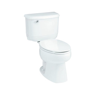 Go to store & view more images Sterling by Kohler Riverton ADA 1.6 GPF Luxury Height Elongated 2 Piece Toilet