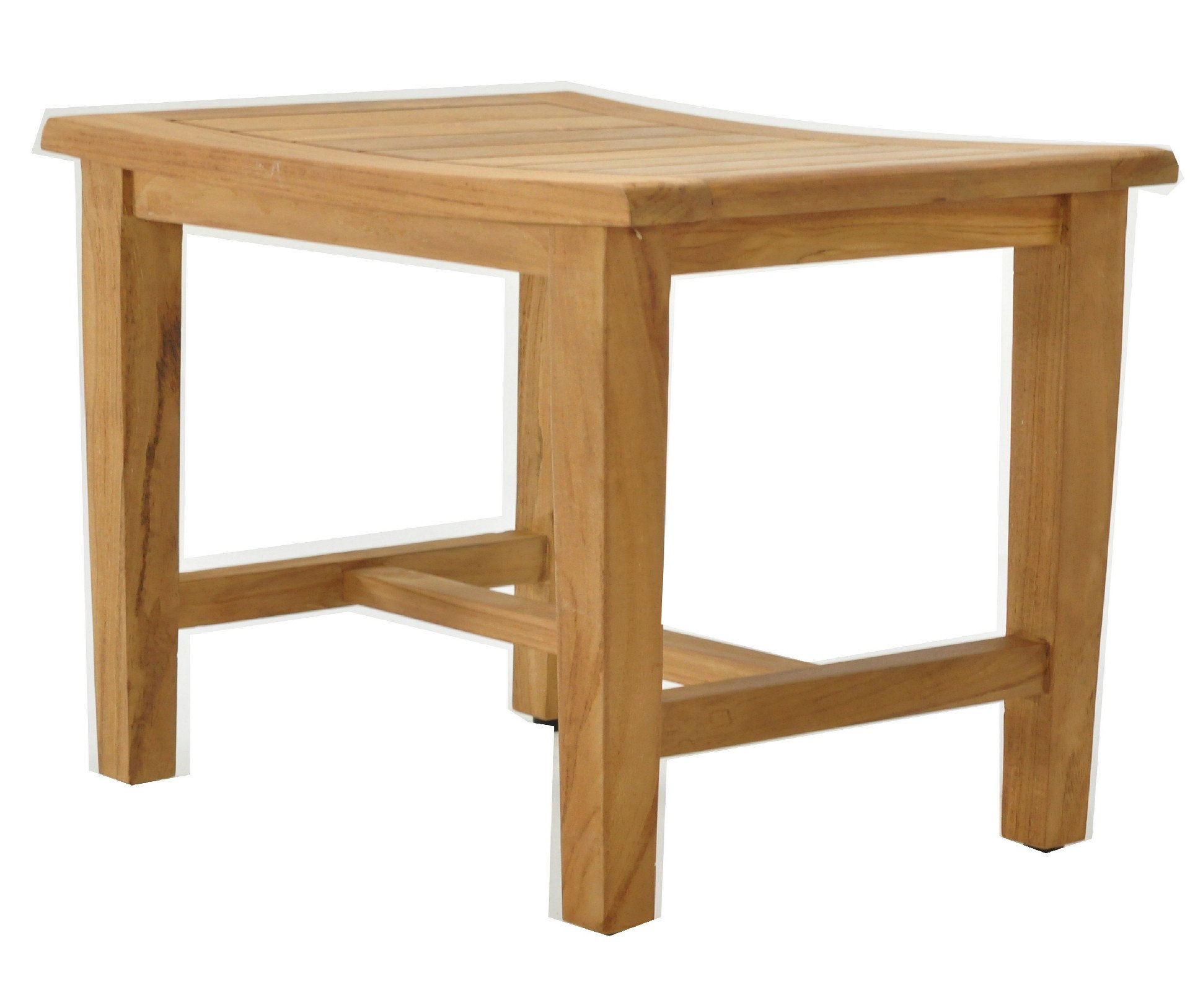 Bayou Breeze Wilhelm Grade A Teak Wood Shower Bench Wayfair