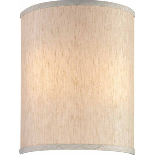 Wall Sconce Shades You Ll Love Wayfair 9 Linen Drum Wall Sconce Shade