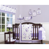 butterfly crib set for baby girl