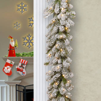 Frosted Berry Decorating Garland And Swag Kit Assortment With 170