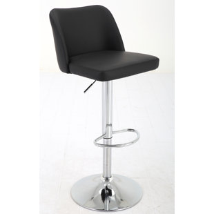 Go to store & view more images Orren Ellis Elster Adjustable Height Swivel Bar Stool