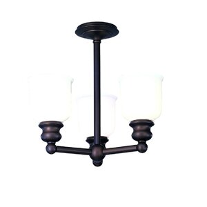 Mindy 3-Light Semi-Flush Mount