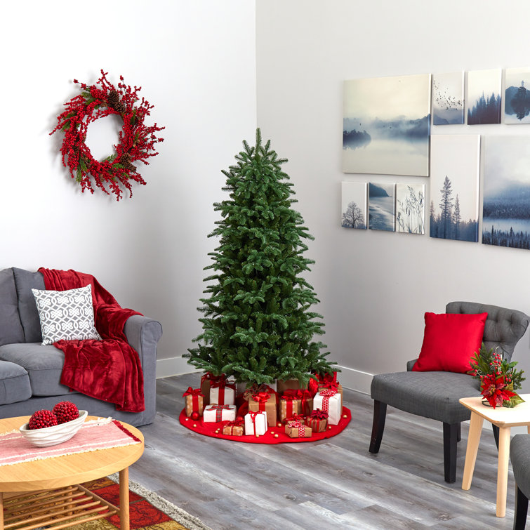 The Holiday Aisle® 7.5Ft. Big Sky Spruce Artificial Christmas Tree With