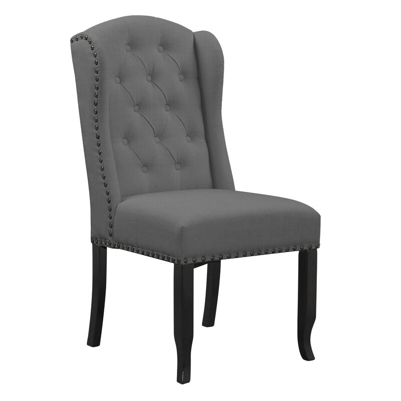 Darby Home Co Chevaliers Upholstered Dining Chair Reviews Wayfair