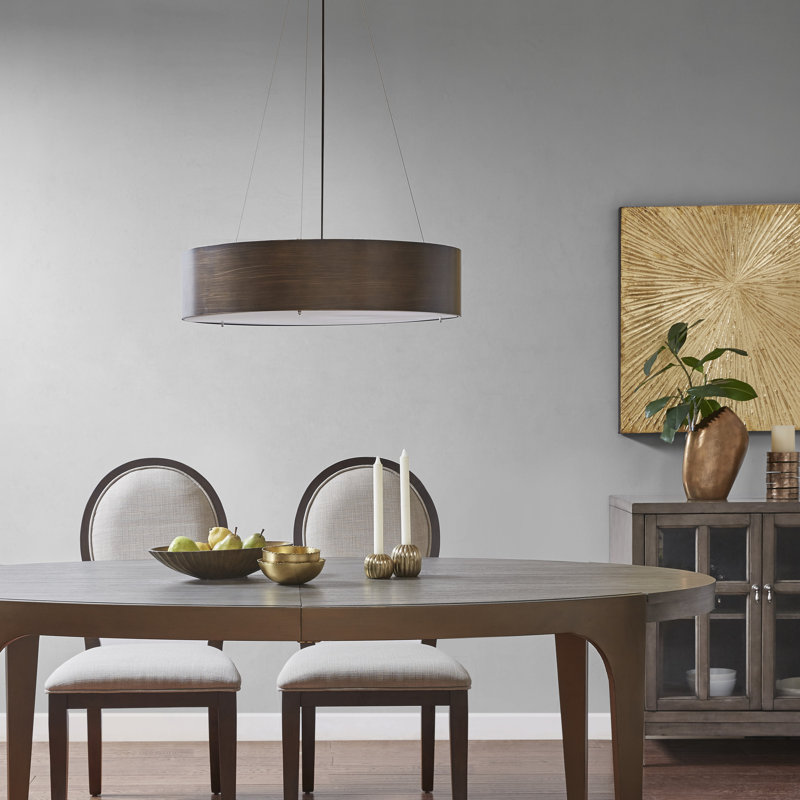 Amma 5 Light Drum Chandelier Allmodern Amma 5 Light Drum Chandelier