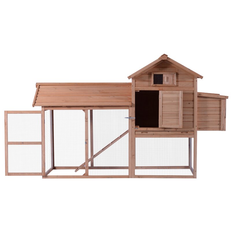 Darla Deluxe Wooden Chicken Coop