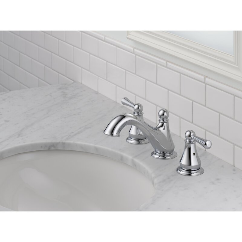 35999lf Ss Rb Delta Haywood Widespread Bathroom Faucet With Drain