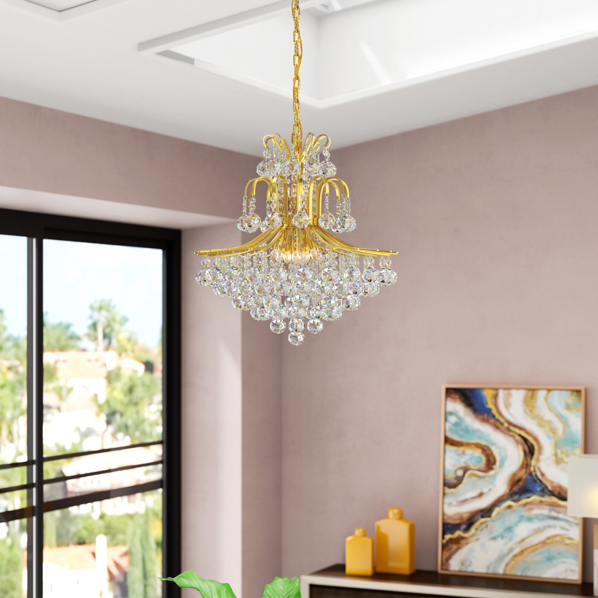 11 light chandeliers