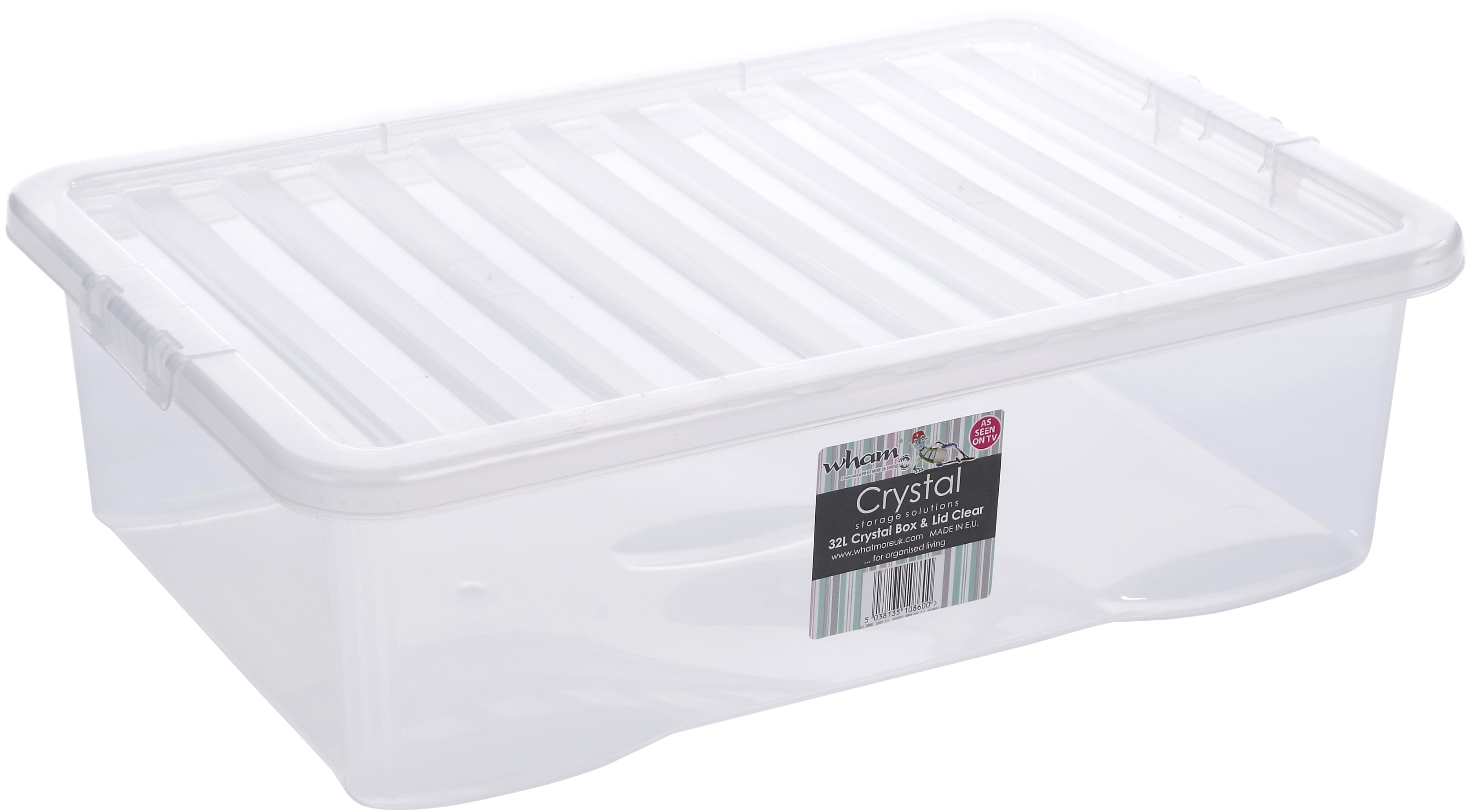 low plastic storage box