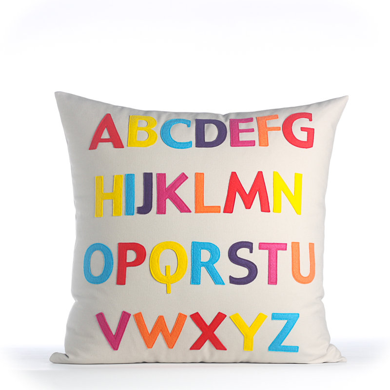 Alexandra Ferguson Play Room Abc Throw Pillow Wayfair