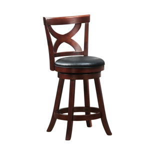 Aislinn 24 Swivel Bar Stool by Andover Mills
