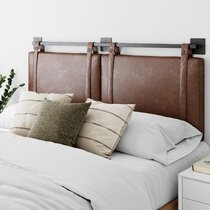 Brown King Bed Headboard