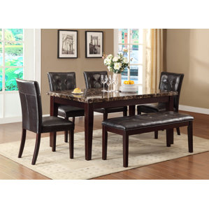 Bishop 6 Piece Dining Table Set by Red..