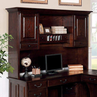 Go to store & view more images Darby Home Co Debbi Computer Desk Hutch