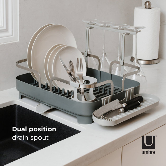 Umbra Holster Acrylic Countertop Dish Rack Reviews Wayfair Ca