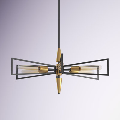 Ziggy 6 - Light Sputnik Sphere Chandelier