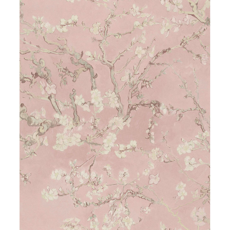 World Menagerie Hanley Blossom 33 L X 21 W Textured Wallpaper