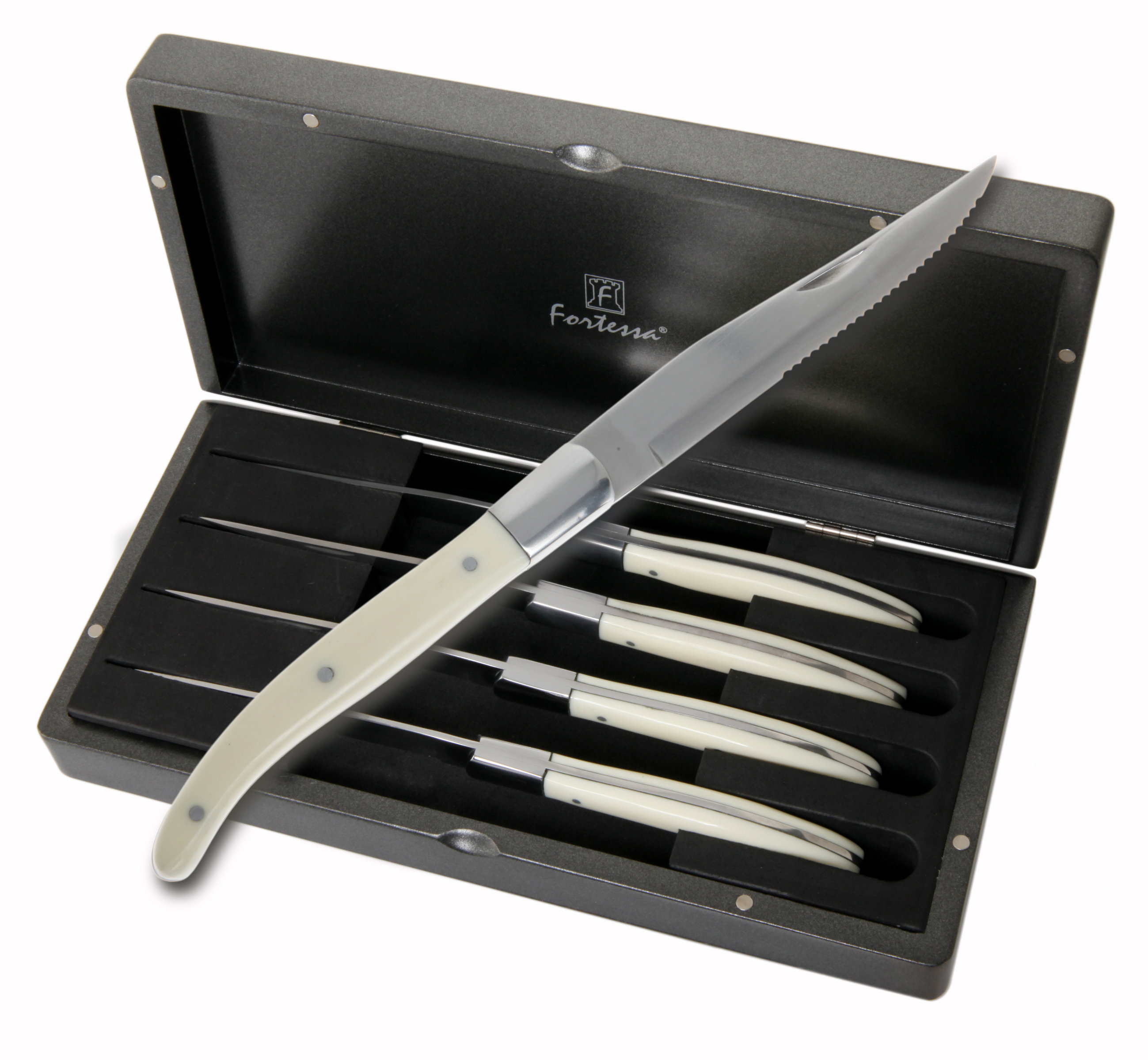 Fortessa Provençal 4 Piece Stainless Steel Steak Knife Set Wayfair