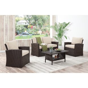 Kingsbury 4 Piece Sofa Set with review